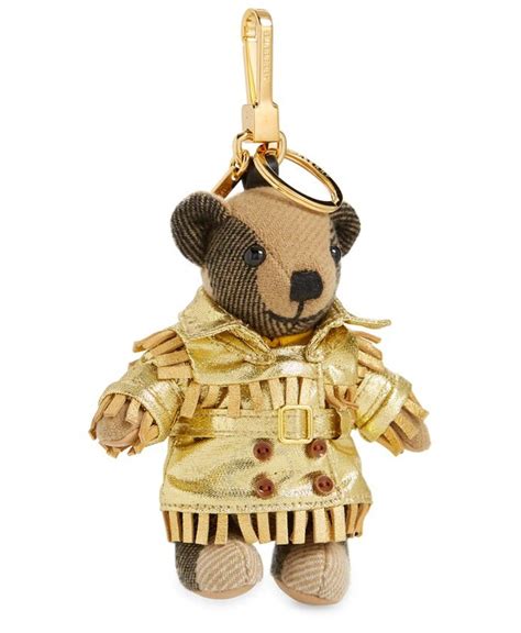 burberry thomas bear keyring|Key & Bag Charms .